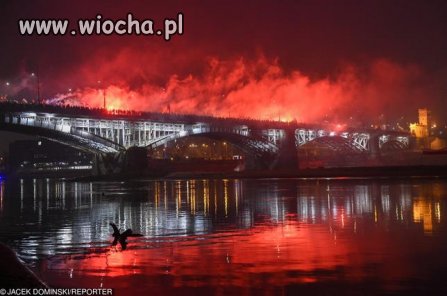 Policja prosi o donosy kto używał rac