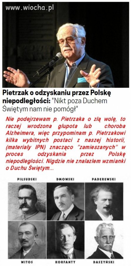 Kolejny zabłysnął inteligencją