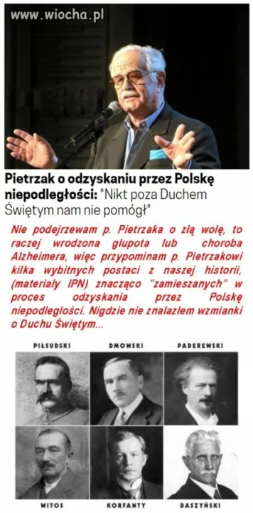 Kolejny zabłysnął inteligencją