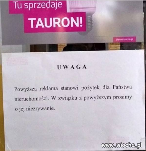 Widocznie jednak  jej zrywanie 