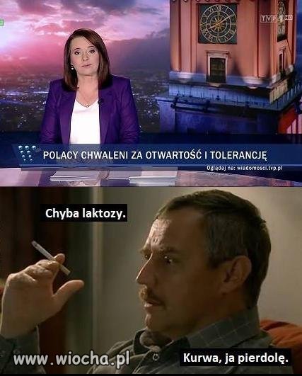 Polacy chwaleni za...
