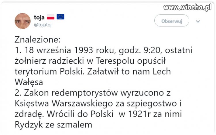 Dwa fakty historyczne