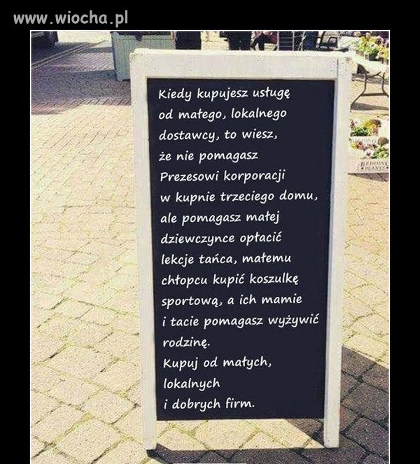 Kupujmy u małych sprzedawców! 