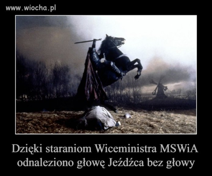Śmiejecie się z niego a on taki zasłużony ...