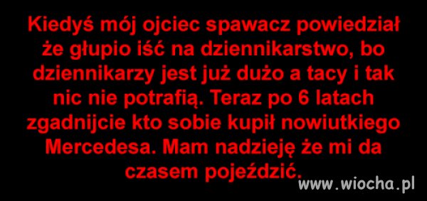 Trzeba było 