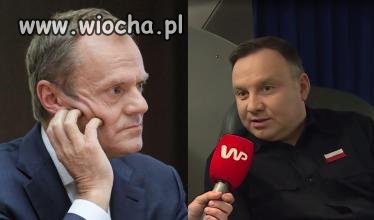Duda grzmi "Tusk nie ma szacunku do polski"
