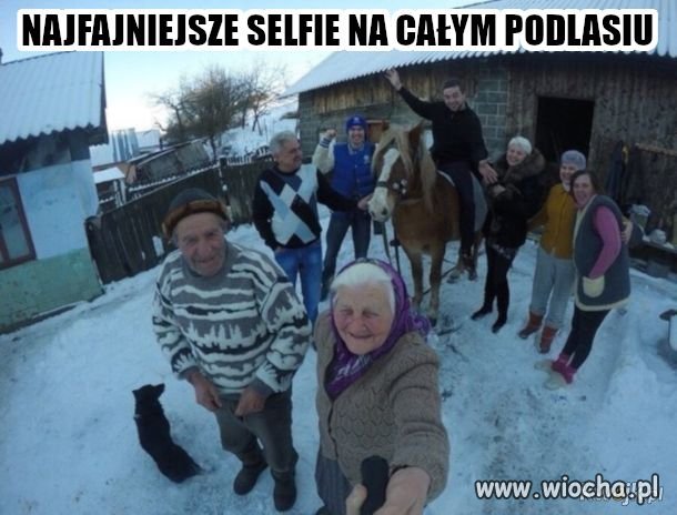 Najlepsze selfie...