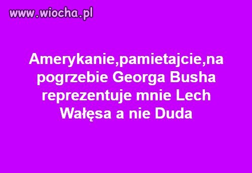 Myślę że nie tylko mnie
