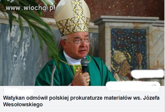 Po homilii..to świadczy tylko o tym,że Franciszek