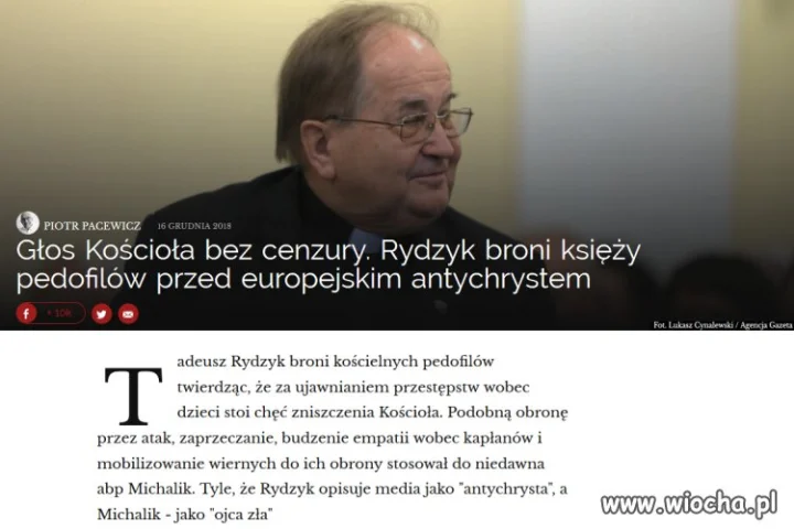 Rydzyk pojechał równo...