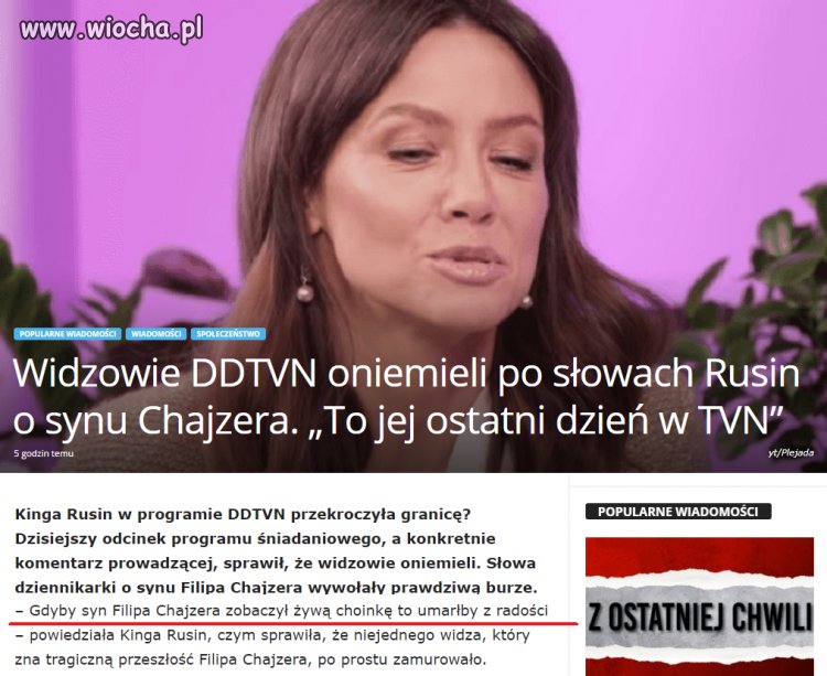 Przeszła samą siebie