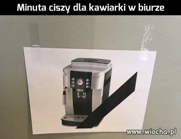 W podzięce za dobrą kawę