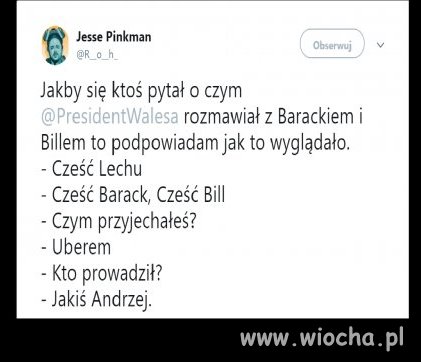 Rozmowa Prezydentów