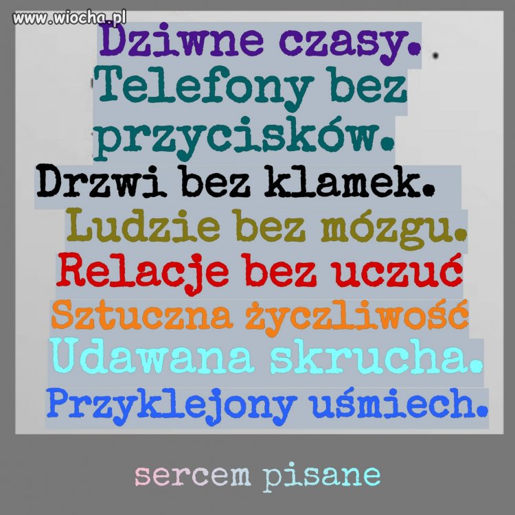 Dziwne czasy