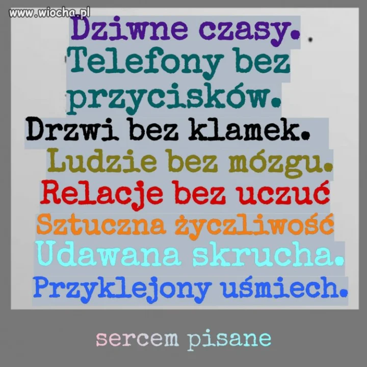 Dziwne czasy