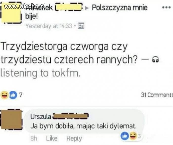 Tak trzeba