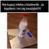 Nie kupuj mleka w biedronce! 