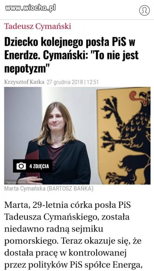 Cymański z tej bandy PISiorów wydawał się najuczciwszy 
