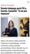 Cymański z tej bandy PISiorów wydawał się najuczciwszy 
