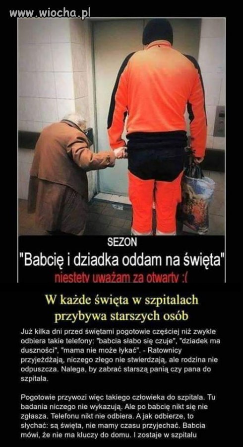 Egoizm i brak ludzkich uczuć...