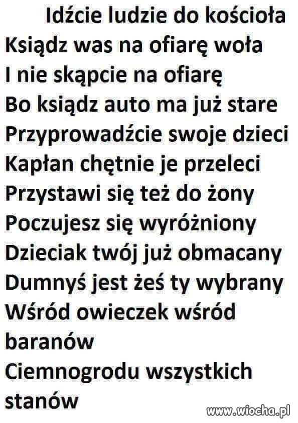 Idźcie ludzie do kościoła