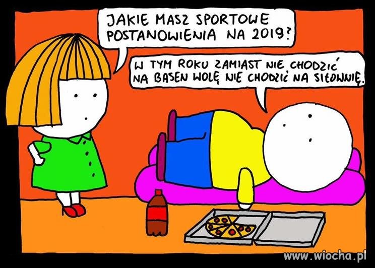 Moje postanowienie sportowe