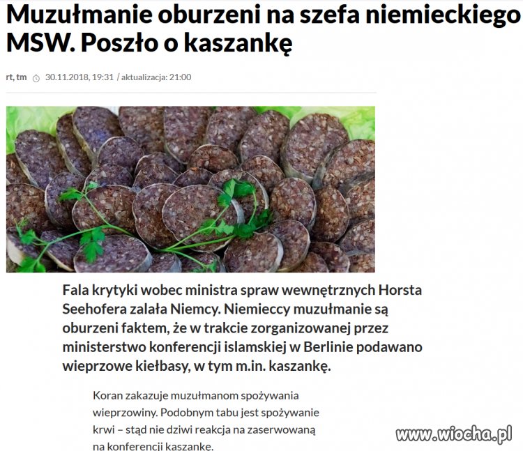 Normalnie skandal na skalę globalną
