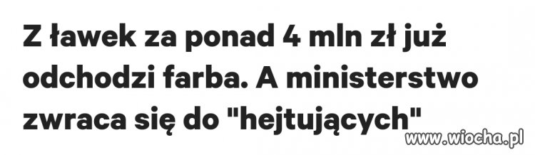 Narodowy paździerz rozkwita