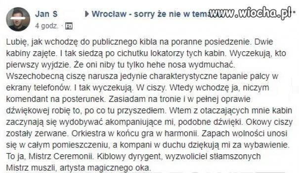 Moim zdaniem zasłużył na pomnik