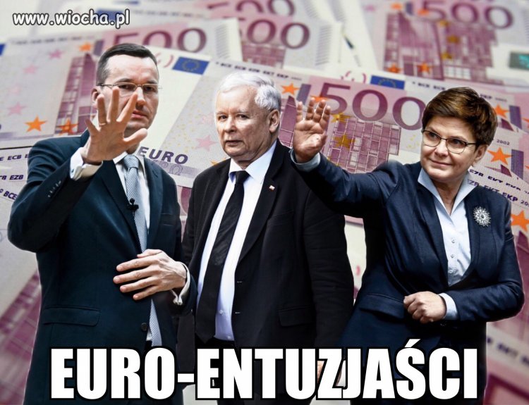 € - entuzjaści 