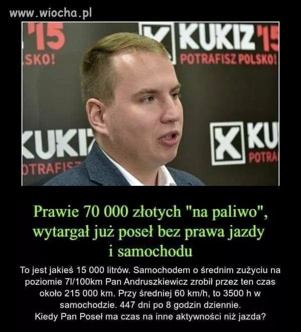 Jadę bo chcę...