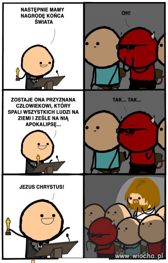 I ta przemowa po odbiorze