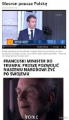 Macaron niech się zajmie swoim burdelem