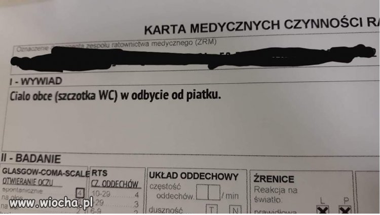 Nietypowy  pacjent