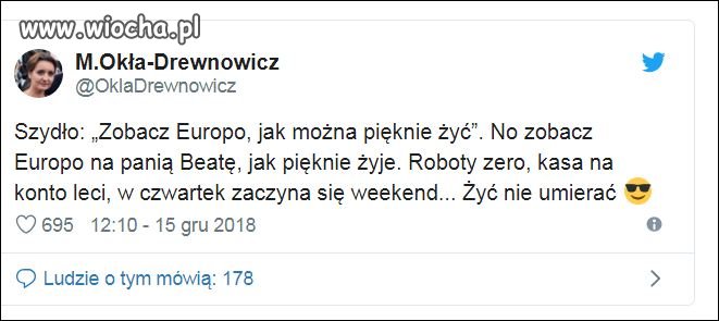 Zadziwiona Europa -  cudów dokonują ręce  robotnika oraz chłopa