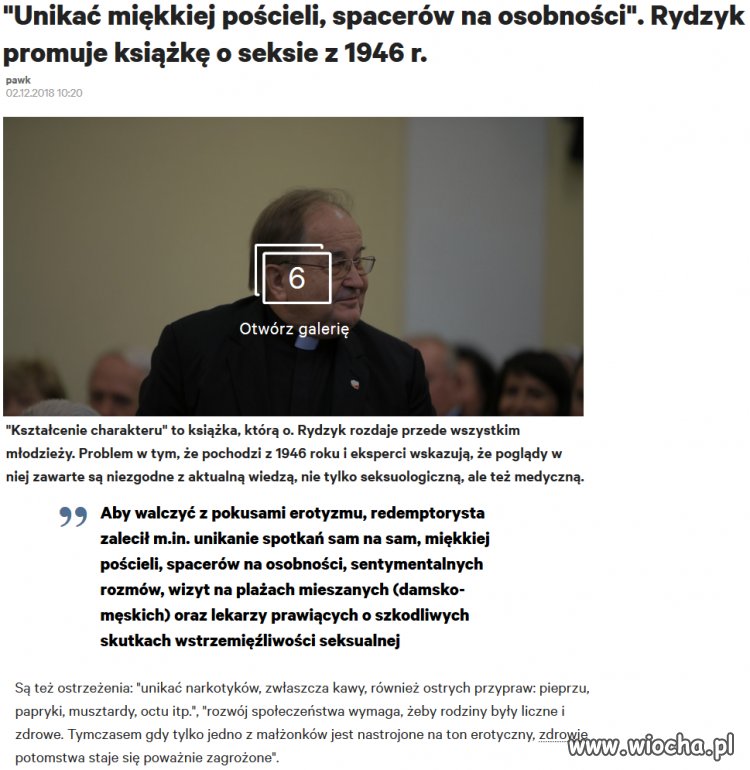 Dzięki Rydzykowi niedługo będziemy, jak wyznawcy