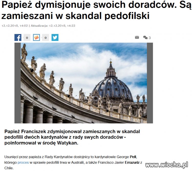 Pedofilia, wszędzie pedofilia...