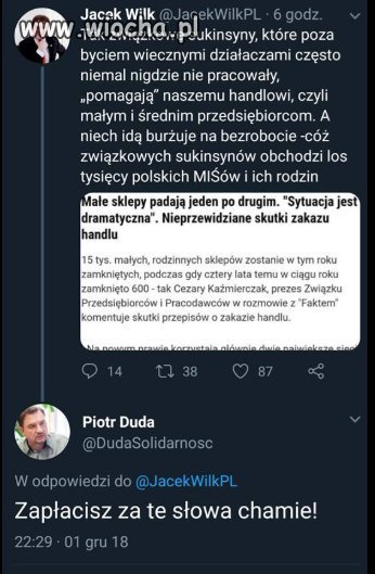 Pan Wilk napisał prawdę
