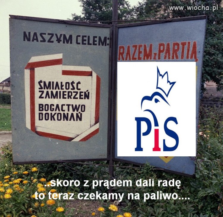 Skoro tak gładko poszło im z prądem.