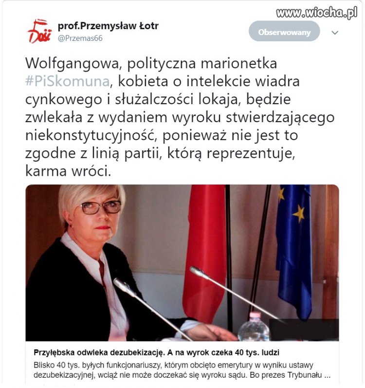 Czeka bo nie było sygnału