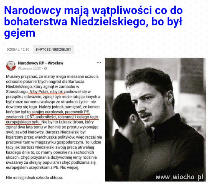 Idioci nie uszanują niczego