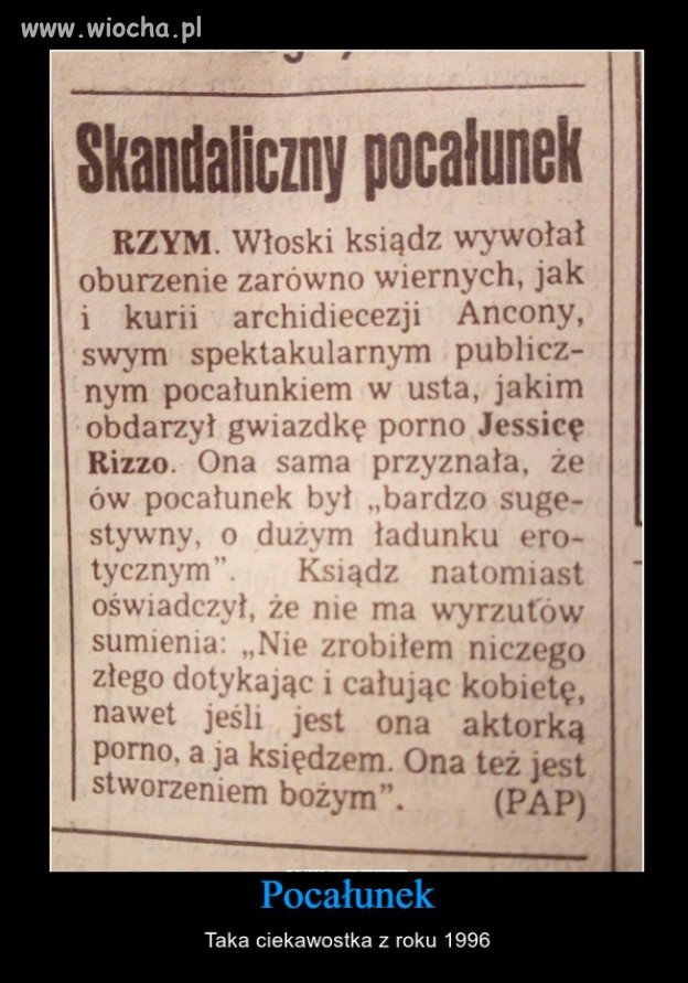 Idąc tym tropem to ksiądz może całować dzieci
