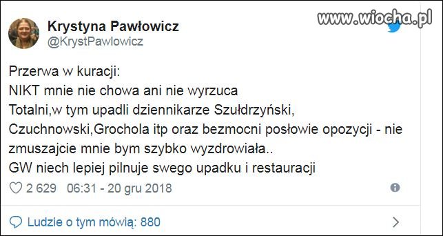 Wypezła z szafy