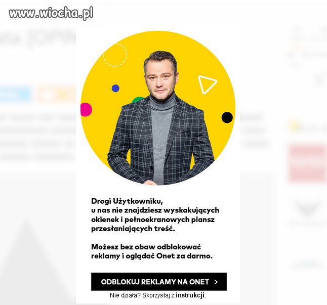 Nie znajdziesz okienek i pełnoekranowych 
