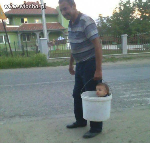 Chodź z dziadkiem.