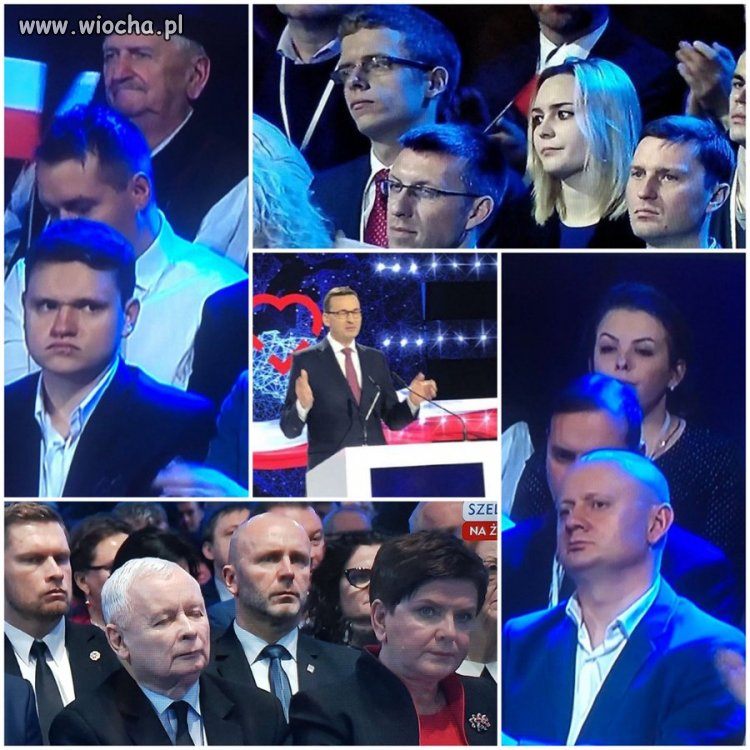 Reakcje słuchaczy na konwencji PiS na Matołuszka