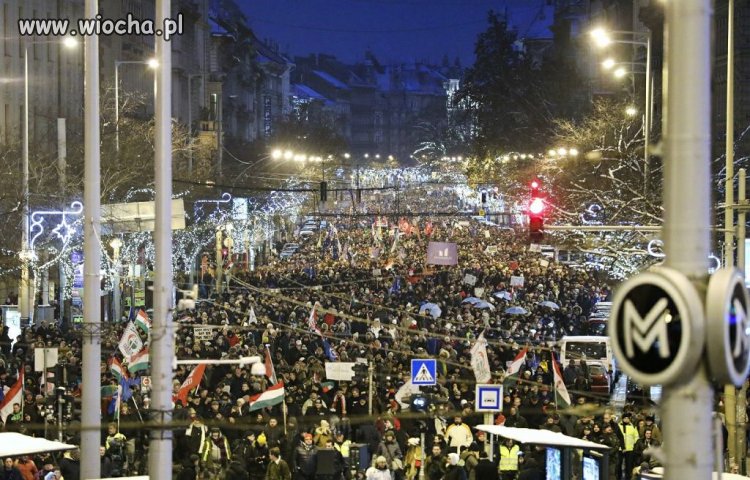 Te zamieszki w Budapeszcie wywołał Soros