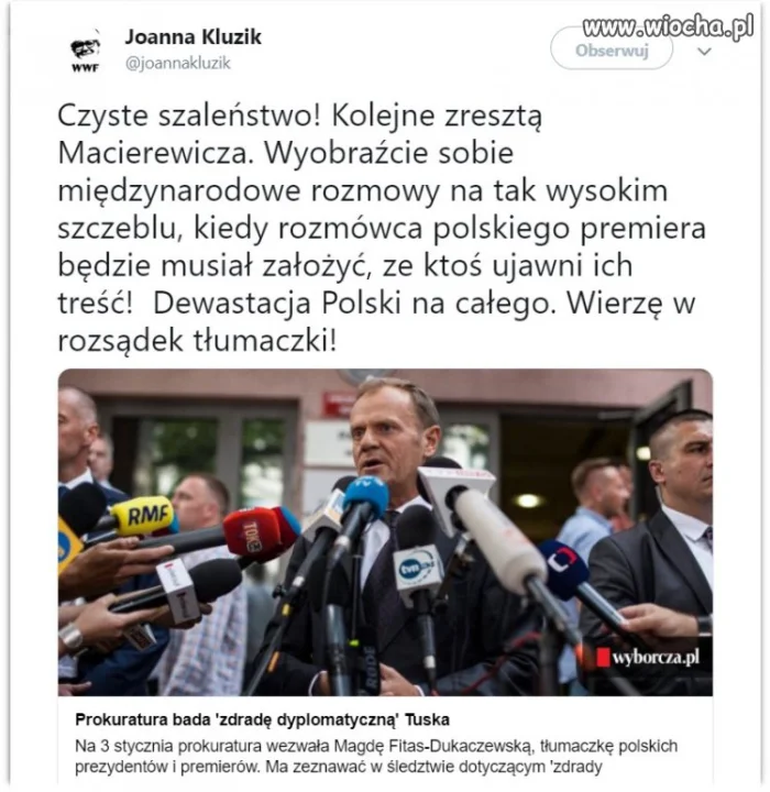 Każą złamać każdą przysięgę aby dorwać Tuska