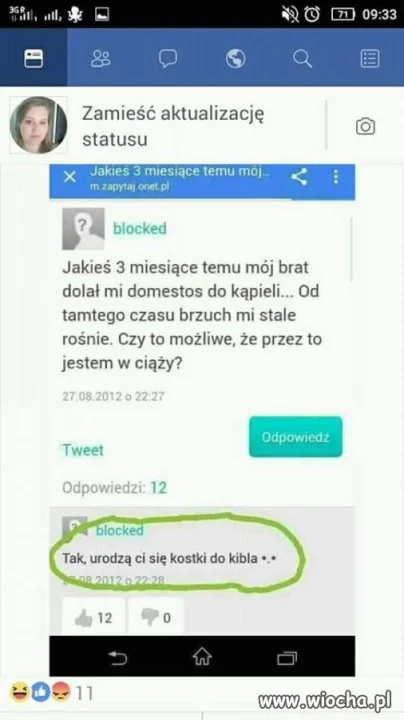 Aktualzacja statusu