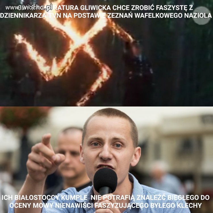 Różne dwie sprawy ale ze wspólnymi wątkami i ...